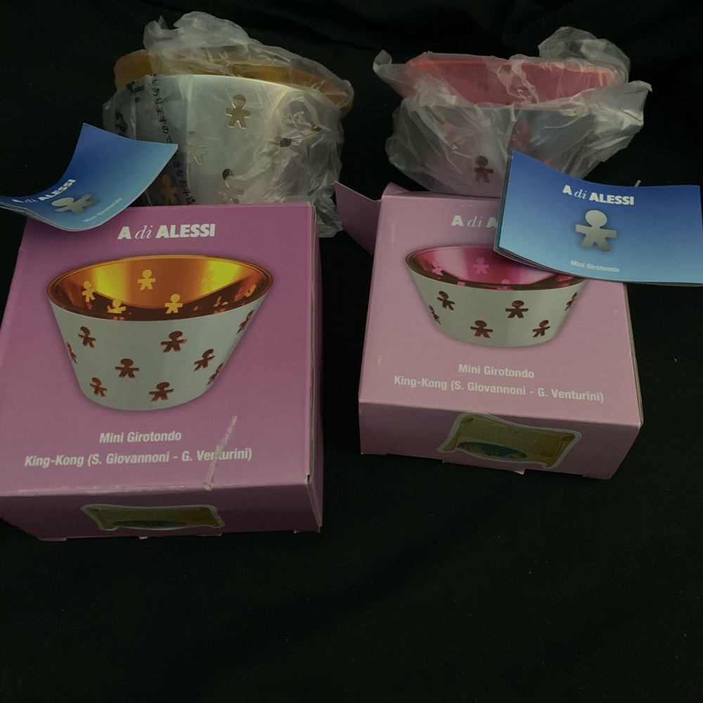 A di ALESSI mini Girotondo basket set